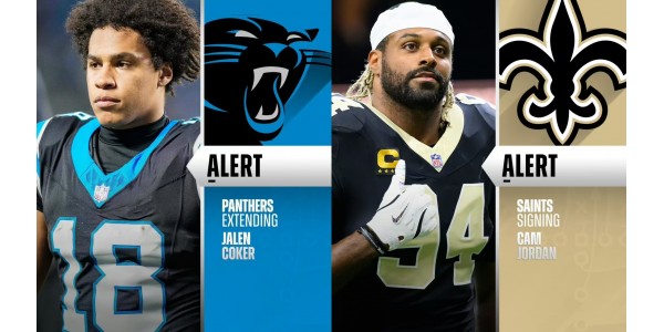 Vertragsverlängerung, lebenslange Treue: Panthers und Saints sichern sich Leistungsträger Vertragsverlängerung, lebenslange Treue: Panthers und Saints sichern sich Leistungsträger